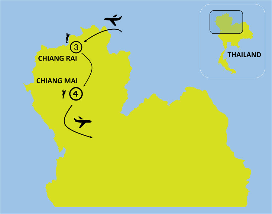 8 day Thailand Luxury Golf Package